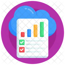 Cloud Report  Icon