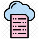 Cloud report  Icon