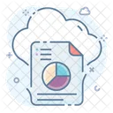 Cloud Reporting Cloud Computing Cloud Technology Icon