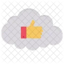 Cloud Review Like Feedback Icon