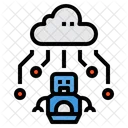 Cloud Robot  Icon