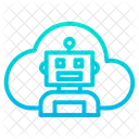 Cloud-Roboter  Symbol