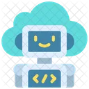 Cloud-Roboter  Symbol