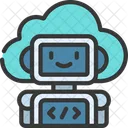 Cloud-Roboter  Symbol