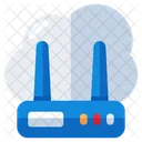 Cloud Wifi Cloud Router Cloud Wireless Connection Icon