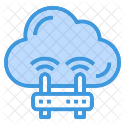 Cloud router  Icon