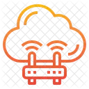 Cloud router  Icon