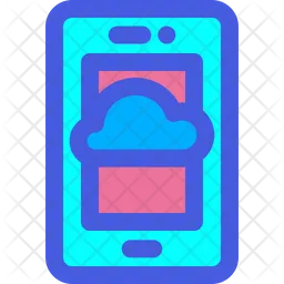 Cloud Samrtphone  Icon