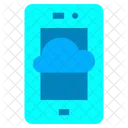 Cloud Samrtphone Smartphone Data Storage Icon