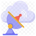 Broadcast Cloud Satellite Cloud Dish Icon