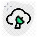 Cloud Satellite  Icon