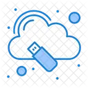 Cloud-Schlüssel  Symbol