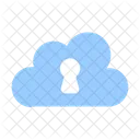 Cloud Schutz Speicherung Symbol