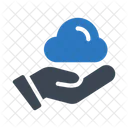 Cloud Server Speicher Symbol