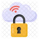 Cloud WLAN Cloud Schutz Cloud Sicherheit Symbol