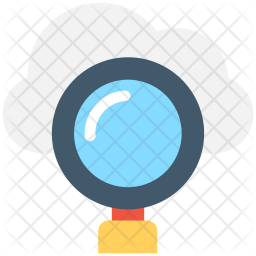 Cloud Search Icon