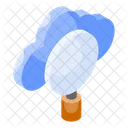 Cloud Search Finding Icon