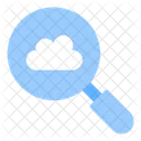 Cloud Search Finding Icon