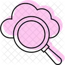 Cloud search  Icon