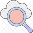 Cloud search  Icon