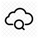 Cloud search  Icon