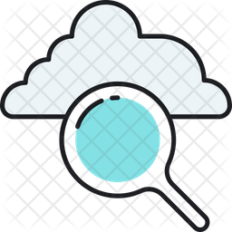 Cloud search Icon