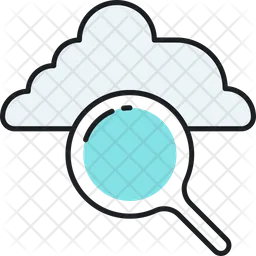 Cloud search  Icon