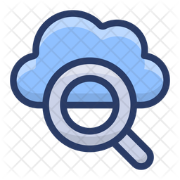 Cloud Search Icon