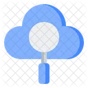 Cloud Search Seo Business Icon