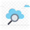Cloud Search Fibd Cloud Cloud Magnifying Icon