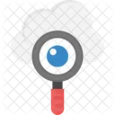 Cloud Search Seo Icon