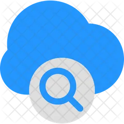Cloud search  Icon
