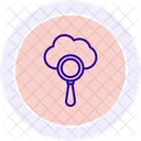 Cloud search  Icon