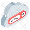 Cloud search  Icon