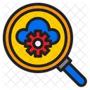 Cloud Search Management  Icon