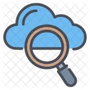 Cloud searching  Icon