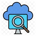 Cloud Computing Search Cloud Icon