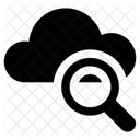 Cloud Searching Cloud Computing Cloud Exploring Icon