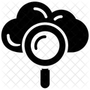 Cloud Searching Cloud Computing Cloud Exploring Icon