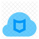 Shield Cloud Network Icon