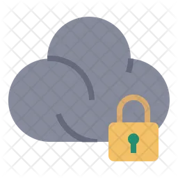 Cloud Secure  Icon