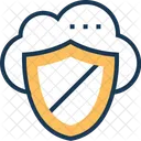 Cloud Securite Protection Icône