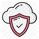 Cloud security  Icon