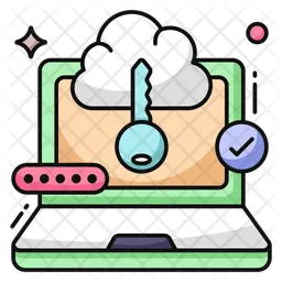 Cloud Security  Icon