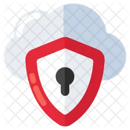 Cloud Security  Icon