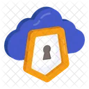 Cloud Security Cloud Protection Secure Cloud Icon