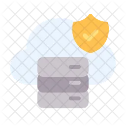 Cloud security  Icon