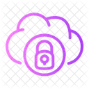 Cloud Security Data Storage Icon
