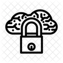 Security Lock Cloud Icon