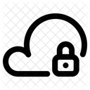Cloud security  Icon